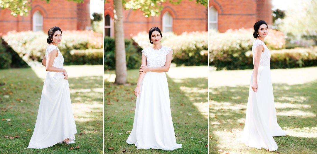 bridal photos at St Albans