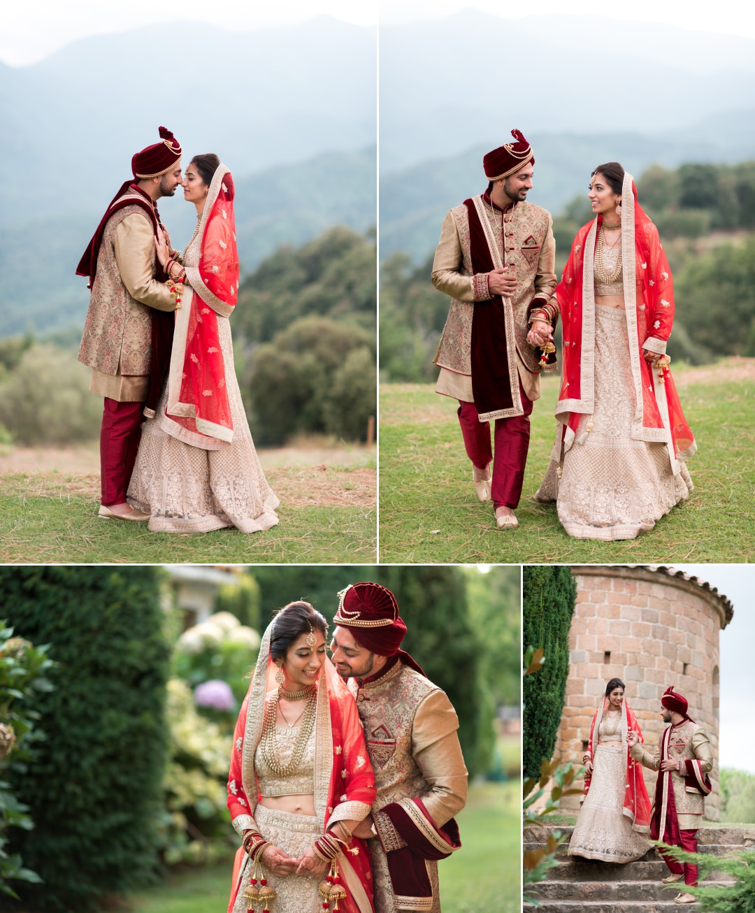 Indian wedding couple shoot in Spain 